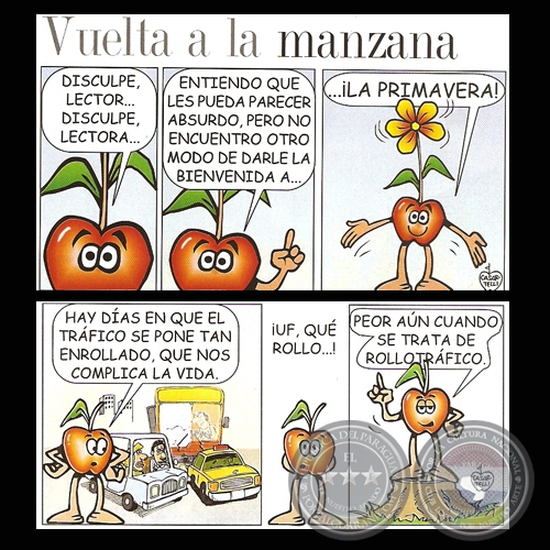 VUELTA A LA MANZANA, 2009 - Humor gráfico de MARIO CASARTELLI